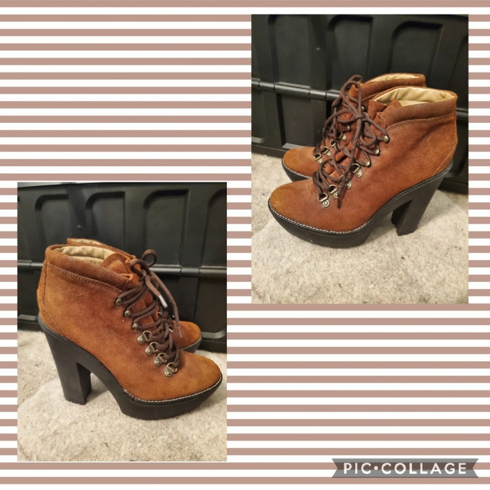 Polo by Ralph Lauren Helene High Heel Hiking Boots